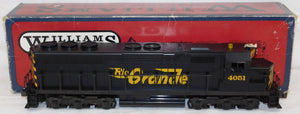 Williams 4252 Denver Rio Grande SD-45 Diesel train w/ electronic horn CROWN O gauge