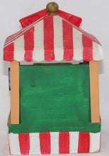 Load image into Gallery viewer, LEMAX 83684 Lucky Numbers Spin to Win Carnival Booth Ceramic 2008 C-6+ Retired
