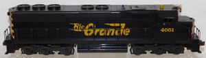 Williams 4252 Denver Rio Grande SD-45 Diesel train w/ electronic horn CROWN O gauge