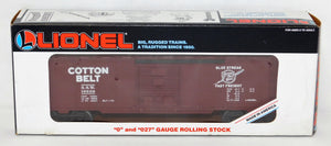 Lionel 6-19228 Cotton Belt Boxcar Blue Streak SSW St. Louis Southwestern 1991