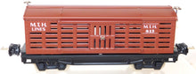 Load image into Gallery viewer, MTH 10-3005 Tinplate Traditions #813 Brown Stock Car O Gauge Boxed C-7+
