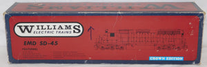 Williams 4252 Denver Rio Grande SD-45 Diesel train w/ electronic horn CROWN O gauge