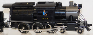 Williams 5015 Jersey Central 631 CamelBack Steam Engine & Tender 4-6-0 BRASS O