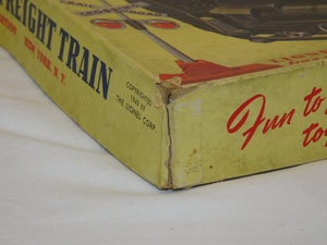 Lionel #50 WARTIME PAPER TRAIN 1943 Boxed Sealed envelope Unpunched Maybe the Nicest