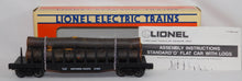 Load image into Gallery viewer, Lionel 6-17510 Northern Pacific Flatcar w/ real wood Logs #61220 1994 Standard O
