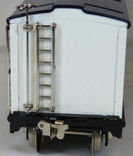 Load image into Gallery viewer, MTH 10-206 White/Blue Nickel Trim Standard Gauge Tinplate Traditions No. 214R Reefer
