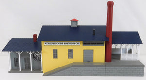 MTH 30-90220 Operating Coors Beer Brewery Lighted Smokes Colorado accessory boxd