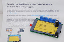 Load image into Gallery viewer, Touch Toggle Snap Action Base for Twin-Coil 3-Wire switch machines traditional
