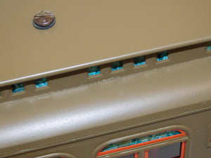Lionel 418 Standard Gauge Passenger car Parlor Mojave 6 wheel LOU HERTZ COLLECTION
