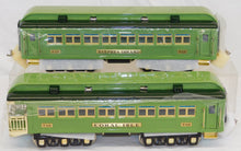Load image into Gallery viewer, MTH 10-1068 Standard Gauge Stephen Girard 4 car Passenger Set 12 wheel 2 tone green
