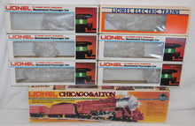 Load image into Gallery viewer, Lionel 6-8101 Chicago &amp; Alton Steam Passenger Set 4-8-4 Steam Engine + 6 HeavyWeight cars
