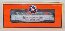 Load image into Gallery viewer, Lionel 6-52257 LCCA Christmas Gondola w/ cannisters 6-3000 Ltd Edition Season&#39;s Greetings
