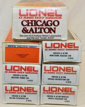 Load image into Gallery viewer, Lionel 6-8101 Chicago &amp; Alton Steam Passenger Set 4-8-4 Steam Engine + 6 HeavyWeight cars
