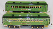 Load image into Gallery viewer, MTH 10-1068 Standard Gauge Stephen Girard 4 car Passenger Set 12 wheel 2 tone green
