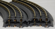 Load image into Gallery viewer, MTH 40-1002 RealTrax Curved Track 031 Lot of FOUR sections Half circle O gray C8
