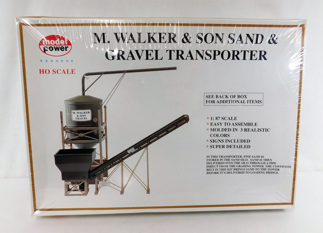 Model Power 302 M. Walker & Son Sand & Gravel Transporter HO scale Germany SEALED