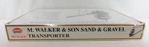 Model Power 302 M. Walker & Son Sand & Gravel Transporter HO scale Germany SEALED