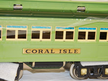 Load image into Gallery viewer, MTH 10-1068 Standard Gauge Stephen Girard 4 car Passenger Set 12 wheel 2 tone green
