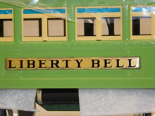 Load image into Gallery viewer, MTH 10-1068 Standard Gauge Stephen Girard 4 car Passenger Set 12 wheel 2 tone green
