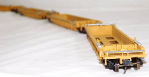 Walthers 4 Well Cars assembled 25017 25008 DTTX 70' Thrall Scale couplers Mtl wheels, w/ flaws HO Scale