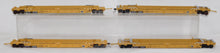 Load image into Gallery viewer, Walthers 4 Well Cars assembled 25017 25008 DTTX 70&#39; Thrall Scale couplers Mtl wheels, w/ flaws HO Scale
