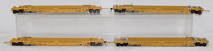 Walthers 4 Well Cars assembled 25017 25008 DTTX 70' Thrall Scale couplers Mtl wheels, w/ flaws HO Scale