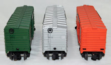 Load image into Gallery viewer, Lionel 6-19257 6464 Boxcar Set Series 2 II 3car set Rock Island Western Pacific
