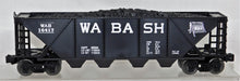 Load image into Gallery viewer, Lionel Trains 6-16417 Wabash Four bay Quad hopper w/ coal load C-8+ Boxed NICE!
