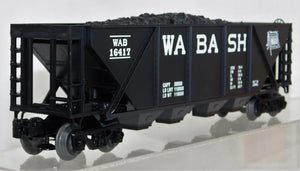 Lionel Trains 6-16417 Wabash Four bay Quad hopper w/ coal load C-8+ Boxed NICE!