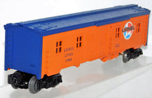 Load image into Gallery viewer, Lionel Lines 6-5733 Lighted 1984  Bunk Car MOW 027 Orange &amp; Blue C-9! CLEANEST
