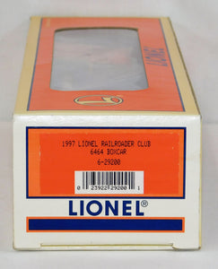 Lionel 6-29200 Lionel Railroader Club Boxcar 1997 Blue 9700 series box car LRRC