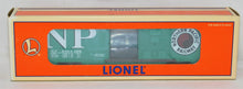 Load image into Gallery viewer, Lionel 6-19284 Northern Pacific 6464 Boxcar 6464-396 Green O/027 C-9 sprung trux
