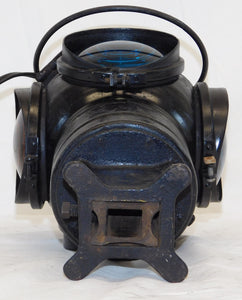 Adlake Railroad Non-Sweating Switch Lantern w/ bulb & plug Works Vintage Chicago