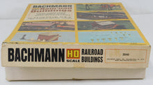 Load image into Gallery viewer, Bachmann HO Plasticville 2040 Railroad Buildings 6 Kits Sealed stations bridge +
