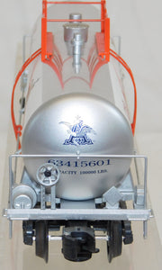 K-Line K6341-5601 BUDWEISER Beer Aluminum Tank Car Anheuser-Busch w/shipper C-8 O