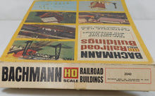 Load image into Gallery viewer, Bachmann HO Plasticville 2040 Railroad Buildings 6 Kits Sealed stations bridge +
