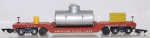 American Flyer 948 Track Cleaning Service Car COLLECTORS LINK coupler S scale1953