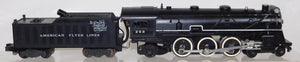 American Flyer 293 Pacific Steam Engine & Tender NYNH&H Runs Smokes Choos S 1954