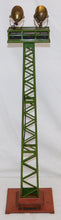 Load image into Gallery viewer, Lionel 92 Prewar Standard gauge Floodlight Tower 20" Working Terra Cotta / Brass
