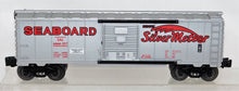 Load image into Gallery viewer, Lionel 6-19290 Box Car #6464-297 Seaboard Railroad Silver Meteor SAL LNIB O 027
