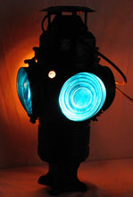 Load image into Gallery viewer, Adlake Railroad Non-Sweating Switch Lantern w/ bulb &amp; plug Works Vintage Chicago
