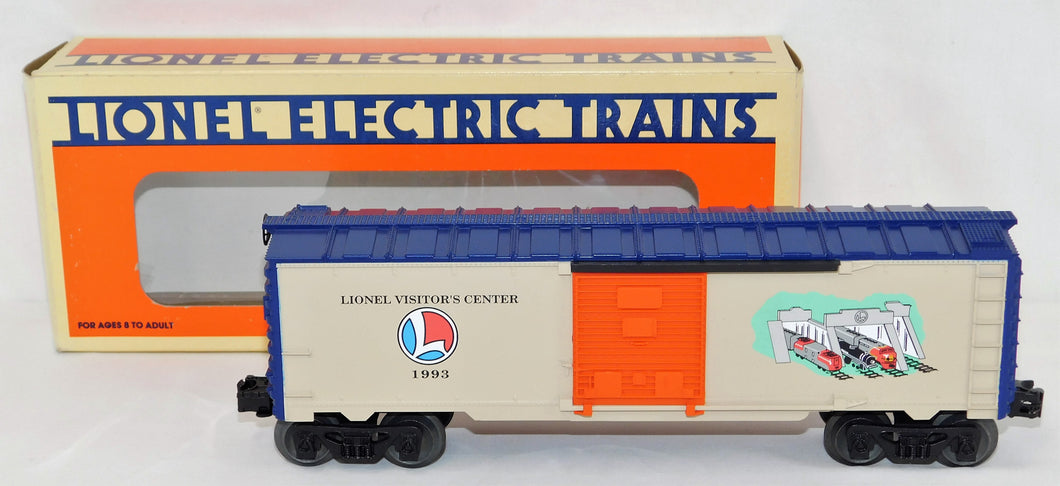 Lionel 6-19927 Visitors Center BOXCAR uncatalogued 1993 2nd in series Limited