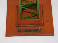 Load image into Gallery viewer, Lionel 92 Prewar Standard gauge Floodlight Tower 20" Working Terra Cotta / Brass
