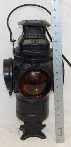 Adlake Railroad Non-Sweating Switch Lantern w/ bulb & plug Works Vintage Chicago