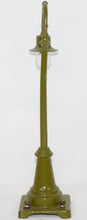 Load image into Gallery viewer, Lionel Trains #59 Gooseneck Street Lamp Olive Green 8 5/8&quot; diecast O/ Std Prewar Great Shape
