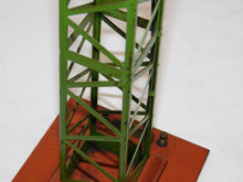 Load image into Gallery viewer, Lionel 92 Prewar Standard gauge Floodlight Tower 20" Working Terra Cotta / Brass
