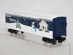 MTH 20-80003e Winter Express Dealer Appreciation Car DAP Snow Christmas Boxcar