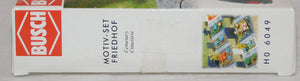 Busch 6049 Cemetery HO scale C-10 SEALED 1/87 Friedhof German model train Detail