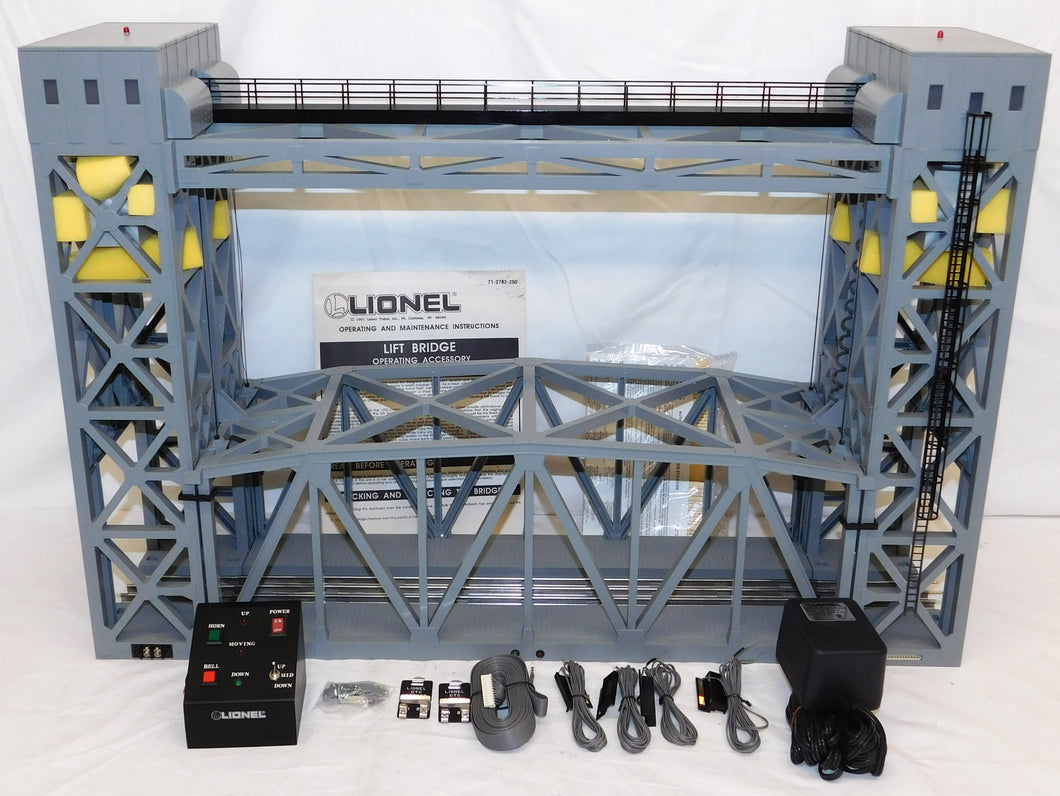 Lionel Trains 6-12782 Lift Bridge in Shipping BOX O Unused C-9 Bell & Lights 30