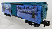 Load image into Gallery viewer, American Flyer 6-48368 2007 Christmas Boxcar Holiday S gauge Lines Santa Rudolph
